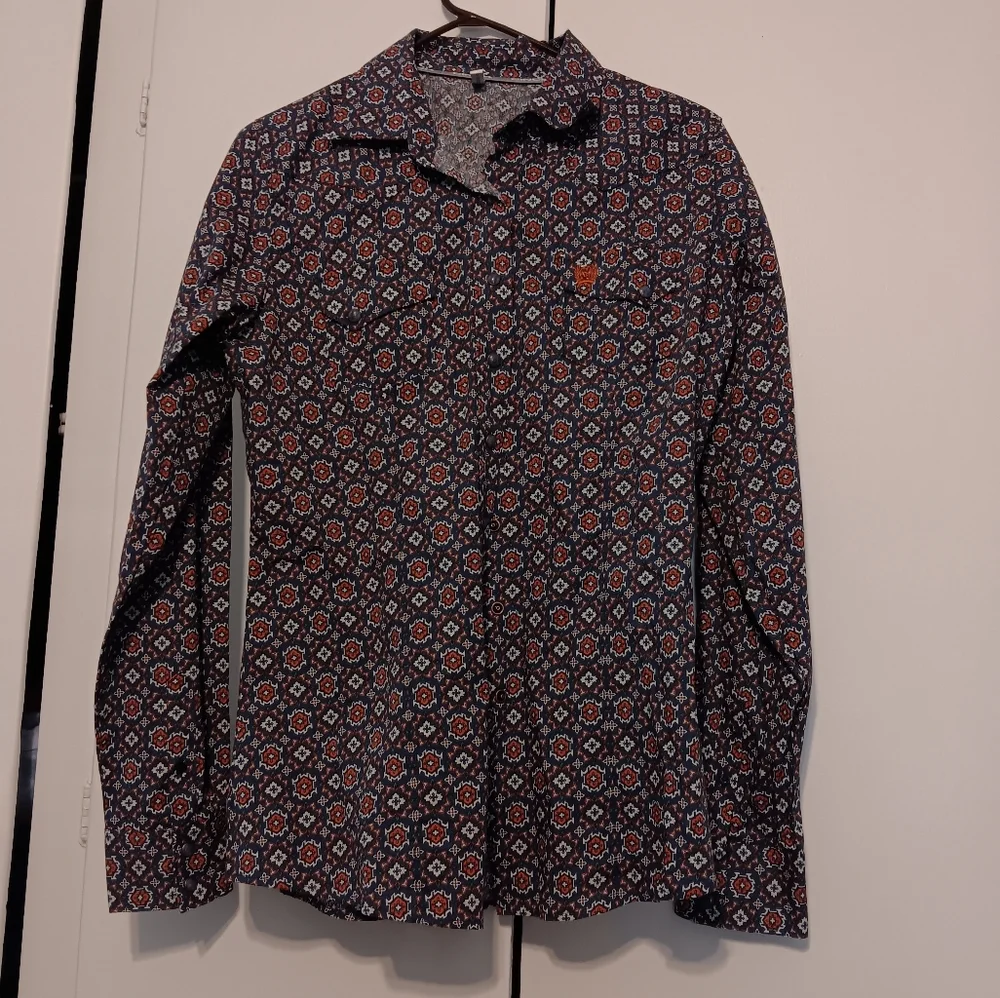 Pearl snap button down - Picture 1 of 3
